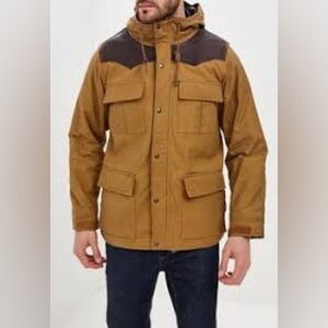 The Schott Bross Yoke Men's Parka in size L pristine like new condition